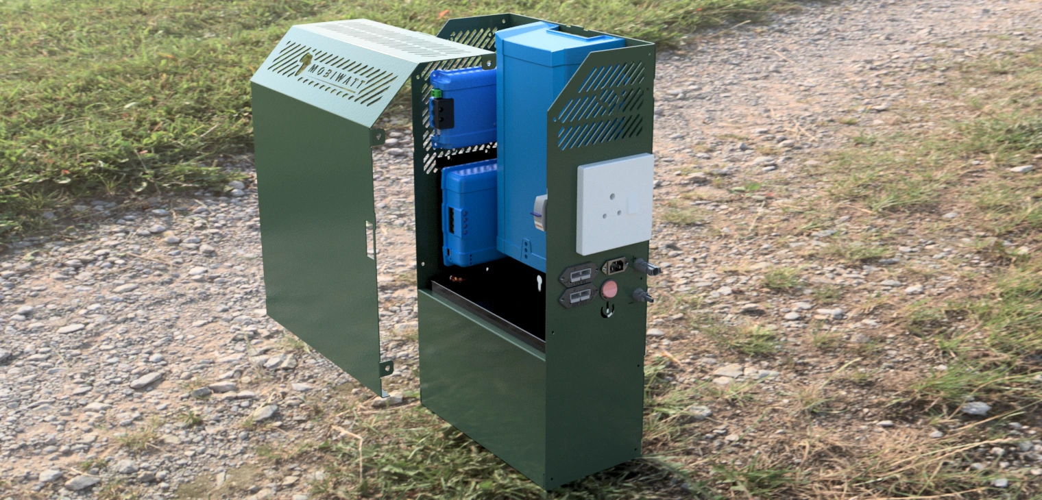 Mobiwatt Lid Off MOBIWATT - Mobile Power System - Image 2